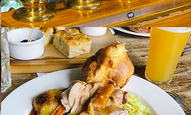 Sunday roast served at The Pelham Arms