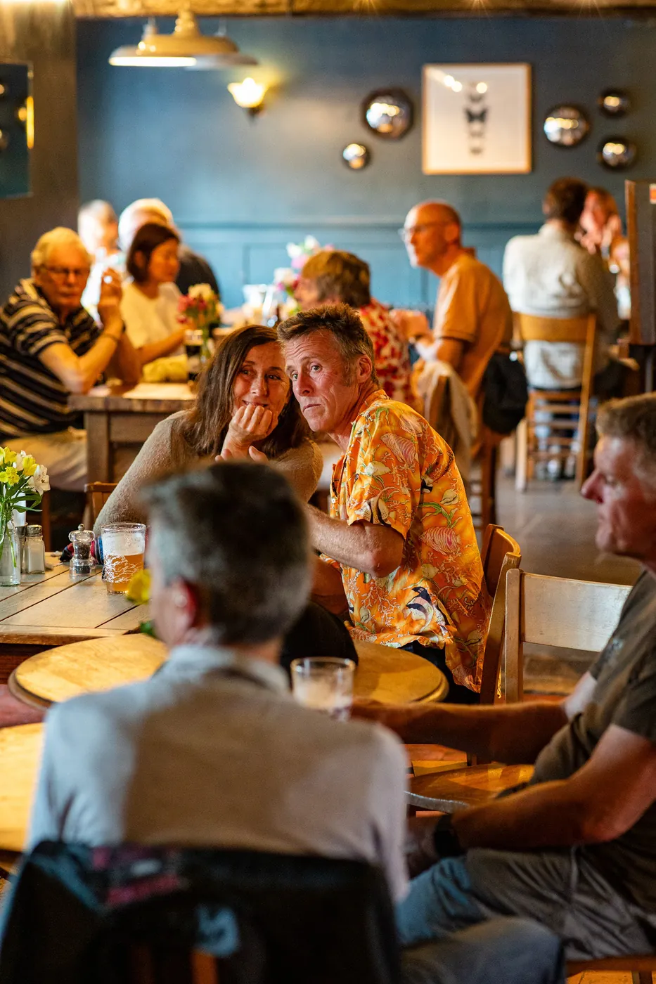 A busy evening at The Pelham Arms